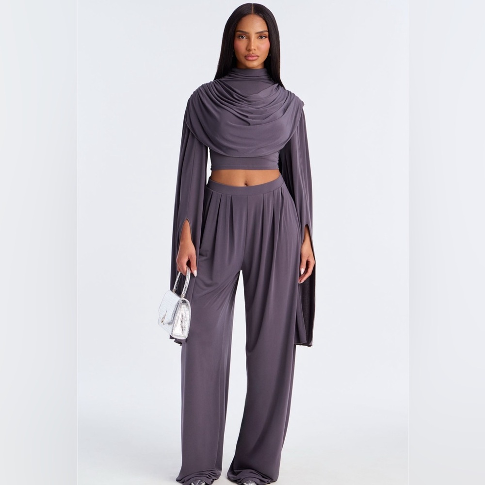 Draped pant set